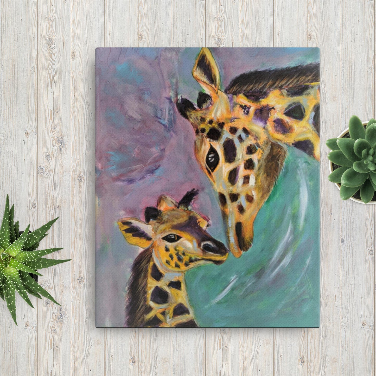 Have your chins up Canvas Print